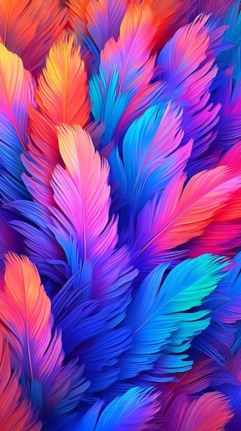 Feathers decorations