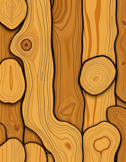 Featuring An abstract wood pattern featuring organic shapes natural colors and high detail