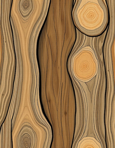 Featuring An abstract wood pattern featuring organic shapes natural colors and high detail