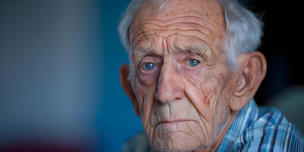 Feeling lost and lonely at home The struggles of an elderly man with Alzheimer39s Concept Elderly Care Coping with Alzheimer39s Loneliness Mental Health Aging Challenges