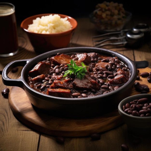 Feijoada brazilian food Generative AI