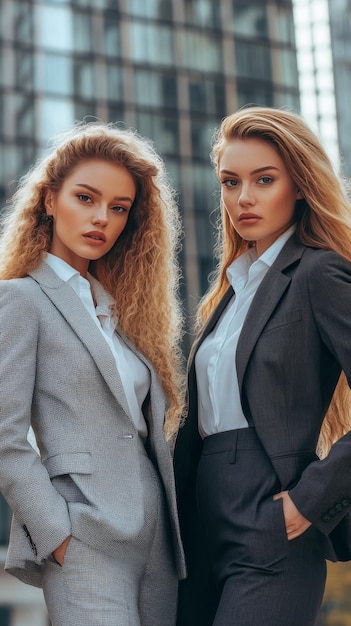 Female Entrepreneurs in Suits