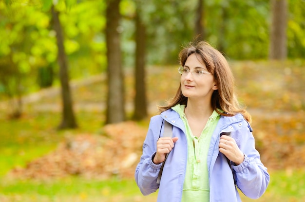 Female hiker