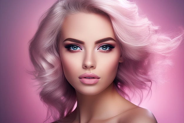 female model face female illustration beauty shoot makeup courses