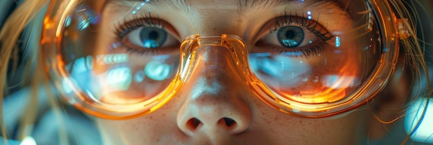 Female physicist investigating the potential applications of fusion energy