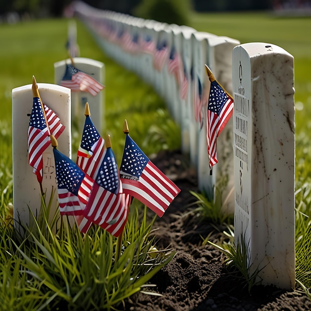 a fence with flags that sayusaon it