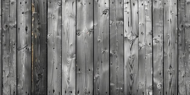 Photo a fence with a weathered wood and a weathered weathered weathered weathered and weathered weathered weathered and weathered is shown in a black and white photo