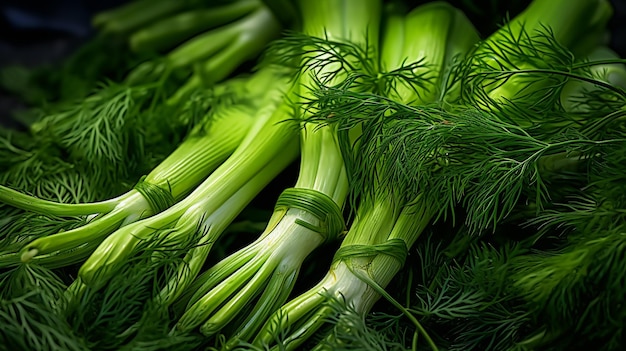 Fennel Fronds in CloseUp