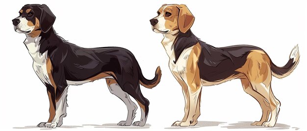 FenrirBeagle Hybrid Illustration