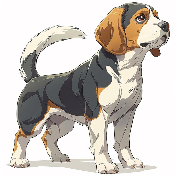 FenrirBeagle Hybrid Illustration