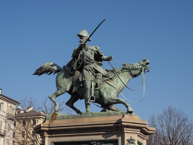 Ferdinando di Savoia monument in Turin