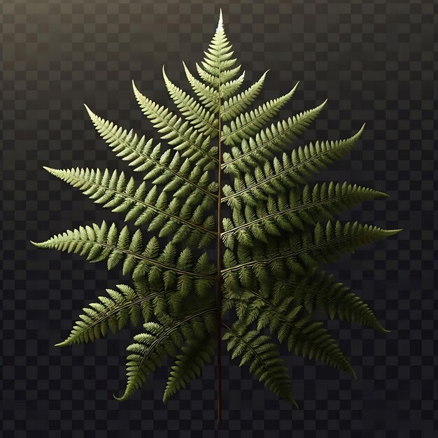 Photo fern flower isolated on transparent background 1