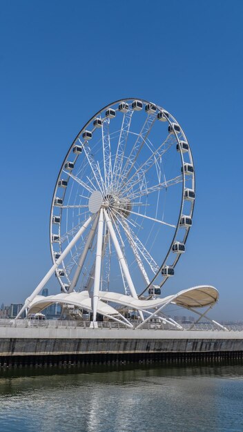 Photo ferris wheel in baku azerbaijan