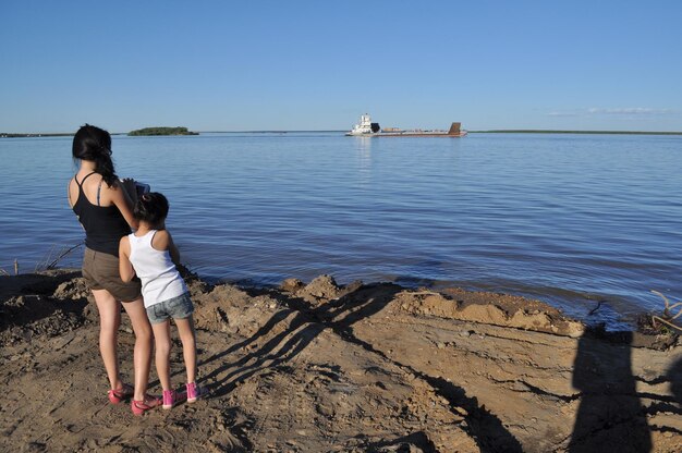 Ferry on the big river