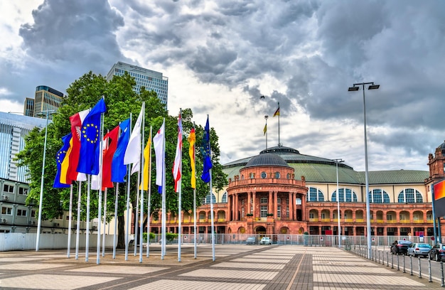 Festhalle an exhibition hall in frankfurt am main germany