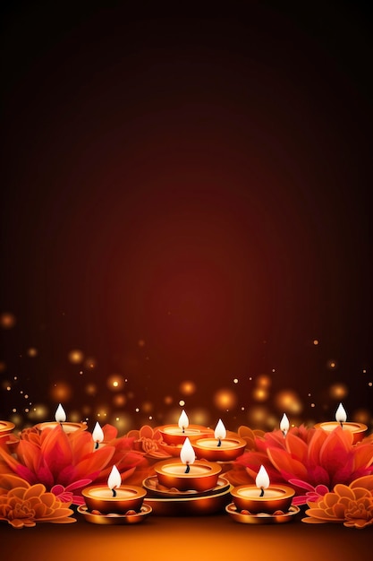 Festival of Light Diwali background wallpaper banner