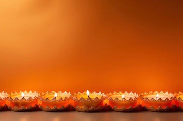 Festival of Light Diwali background wallpaper banner