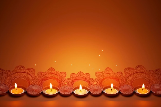 Festival of Light Diwali background wallpaper banner