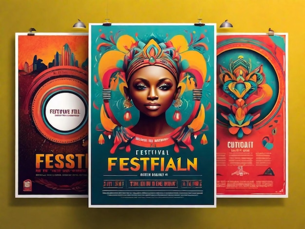 Festival poster design