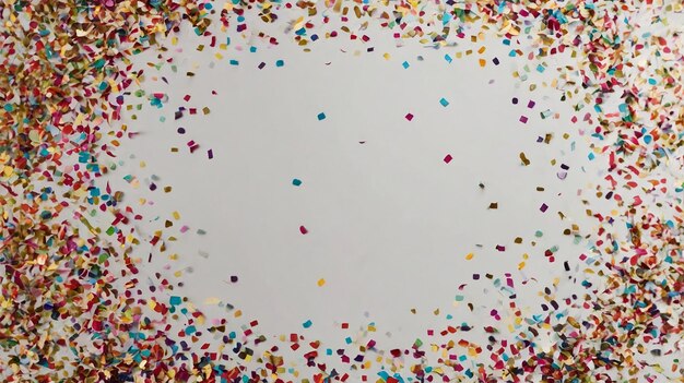 Photo festive confetti background