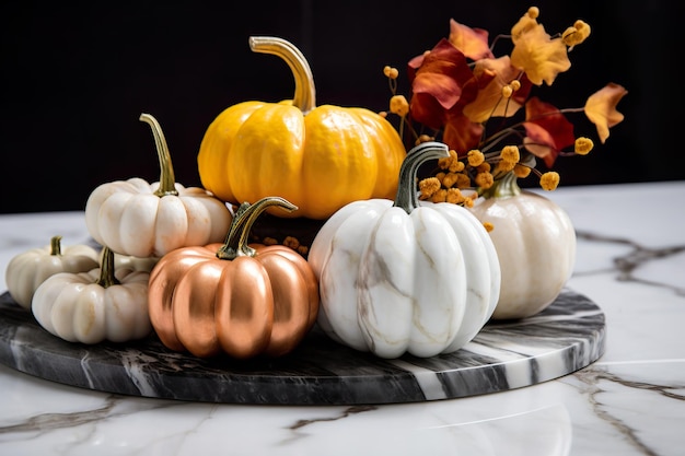 Festive Fall Vibes Decorative Pumpkins