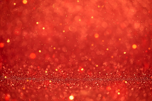 festive red defocus background with bokeh