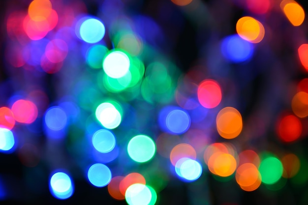 Festive surface of lights