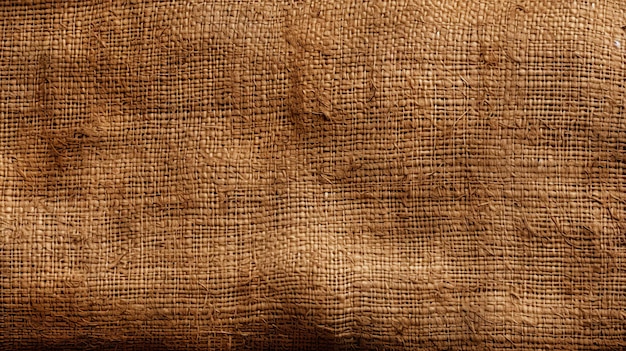 fibrous rough texture of a burlap sack