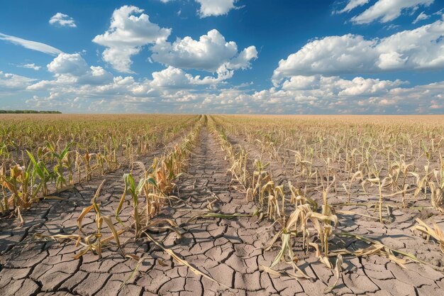 A field of dry grass with a dirt road in the middle Suitable for outdoor and naturethemed projects