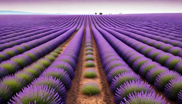 a field of lavender flowers with a large one that says  the lavender