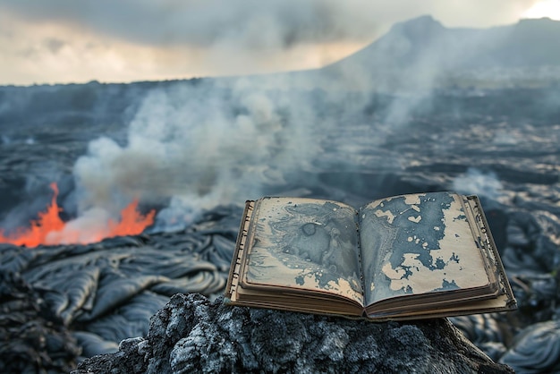 Field Notebook on a Volcanic Expedition Journal