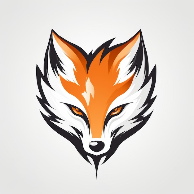 Fierce Fox Head Logo Ideal for Esports Sports Teams and Businesses