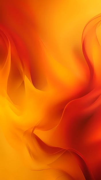 Fiery flame abstract orange red smoke background banner wallpaper