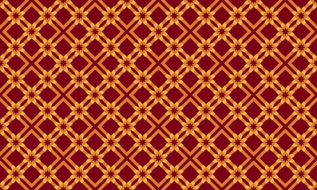 Photo fiery passion geometric shapes seamless pattern for wallpaper background