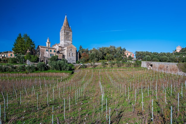 Fieschi Abbey in Liguria