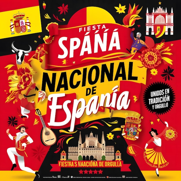 Fiesta Nacional de Espaa Celebrating Spanish Heritage with Tradition Pride and Iconic Symbols