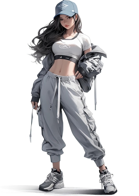 fighter anime girl