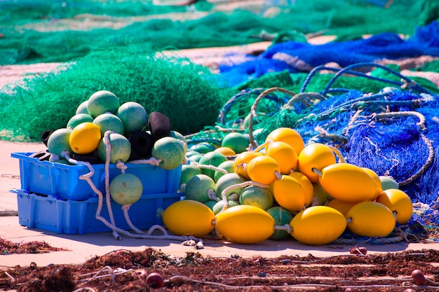 Fihing tackle in Formentera Mediterranean islands