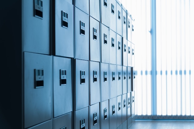 Filing cabinet at office