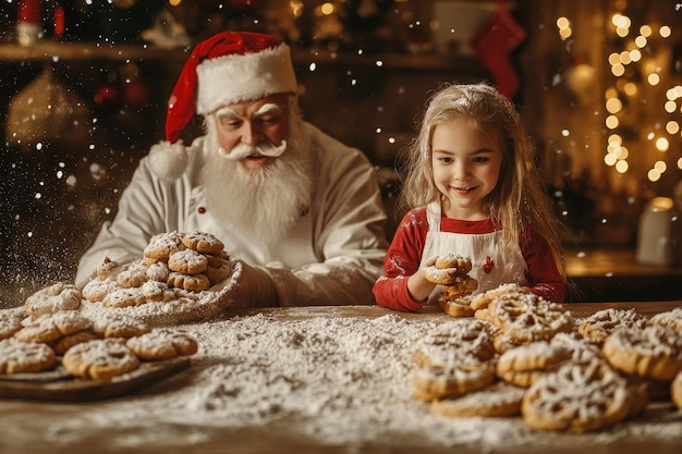 film character and film character with a christmas cookie