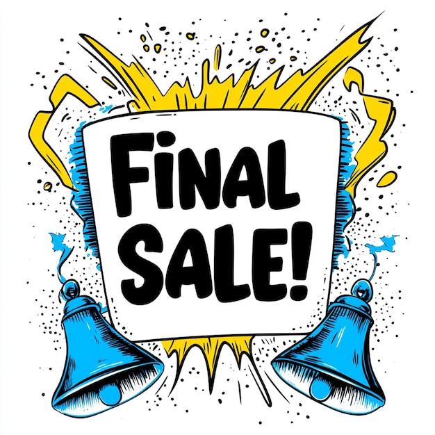 Photo final sale announcement