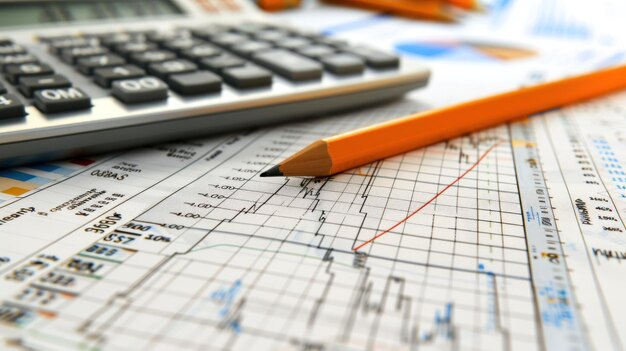 Photo financial assessment charts