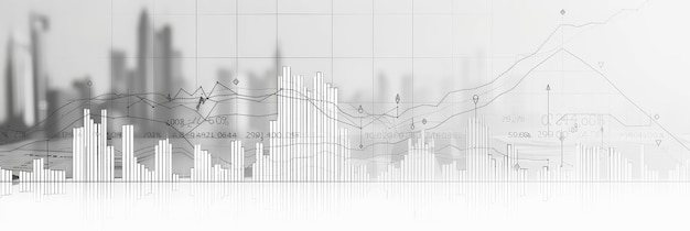 Financial Charts Business Growth Stock Market Analysis A closeup view of financial charts and g