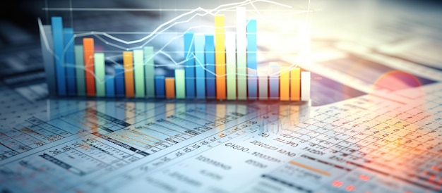 Financial Charts and Data Analysis on Documents