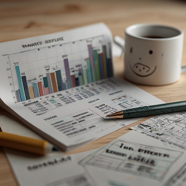 Financial design currency symbols market analysis