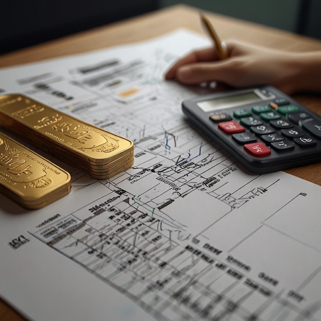 Financial design currency symbols market analysis