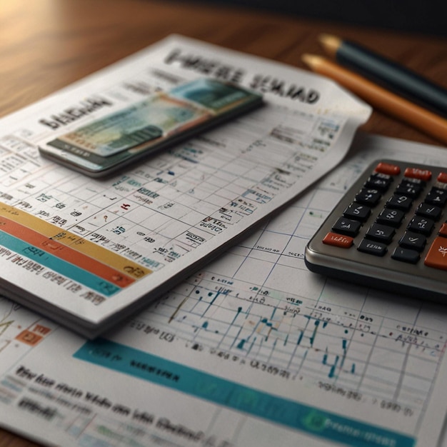 Financial design currency symbols market analysis