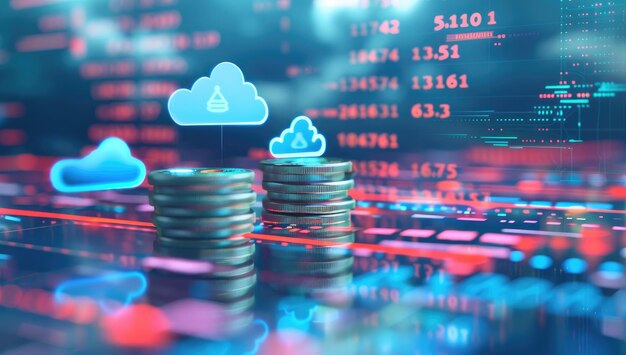 Photo financial technologies in the age of cloud computing for investments