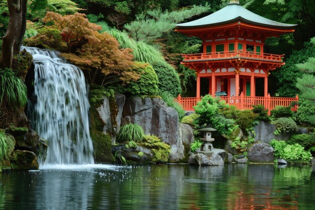 Find Your Fengshui Goals with a Traditional Tor Gate in a Japanese Garden Enhance Luck Fun