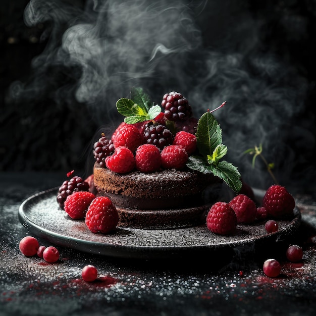 fine art food photography in dark colors